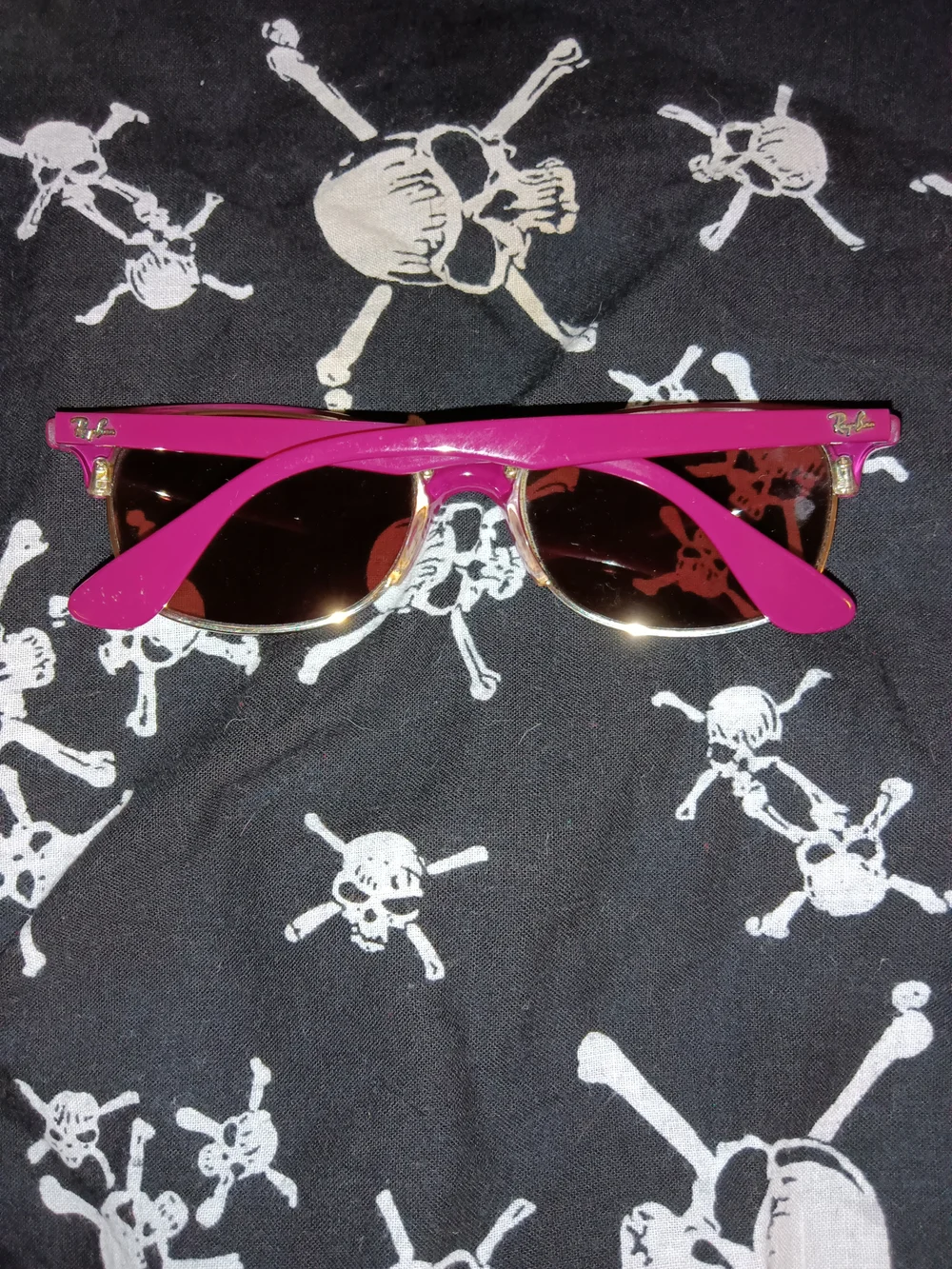 Ray-Ban RB4319 Purple Brown Lens Sunglasses